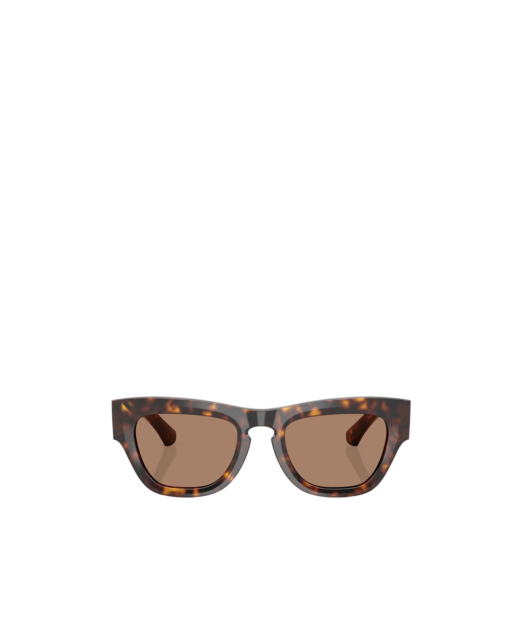 Burberry Eyewear Irregular Frame Sunglasses In Brown