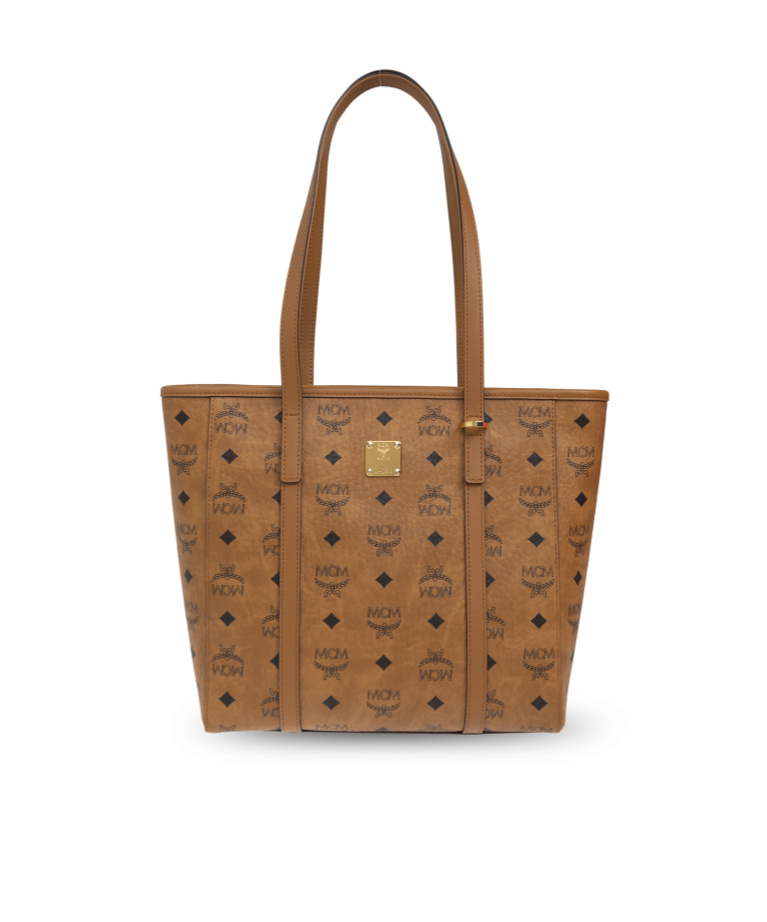 Mcm Pattern Handbag In Brown