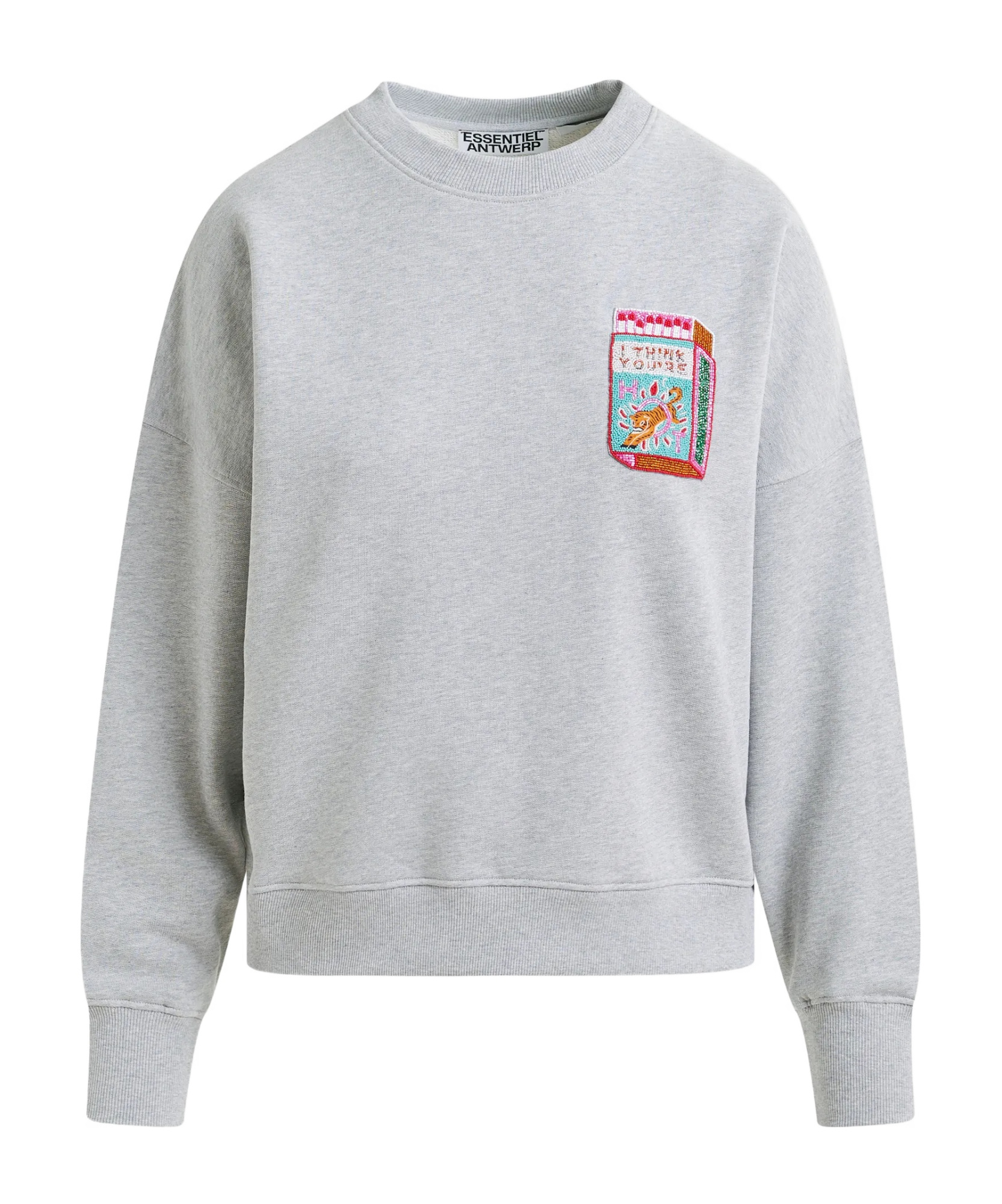 Essentiel Antwerp Sweaters In Gray/multicolor