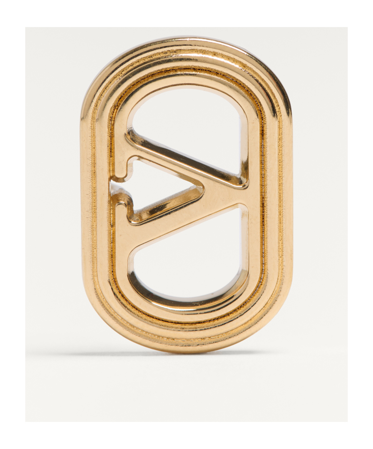 Valentino Oval Earrings In Yellow