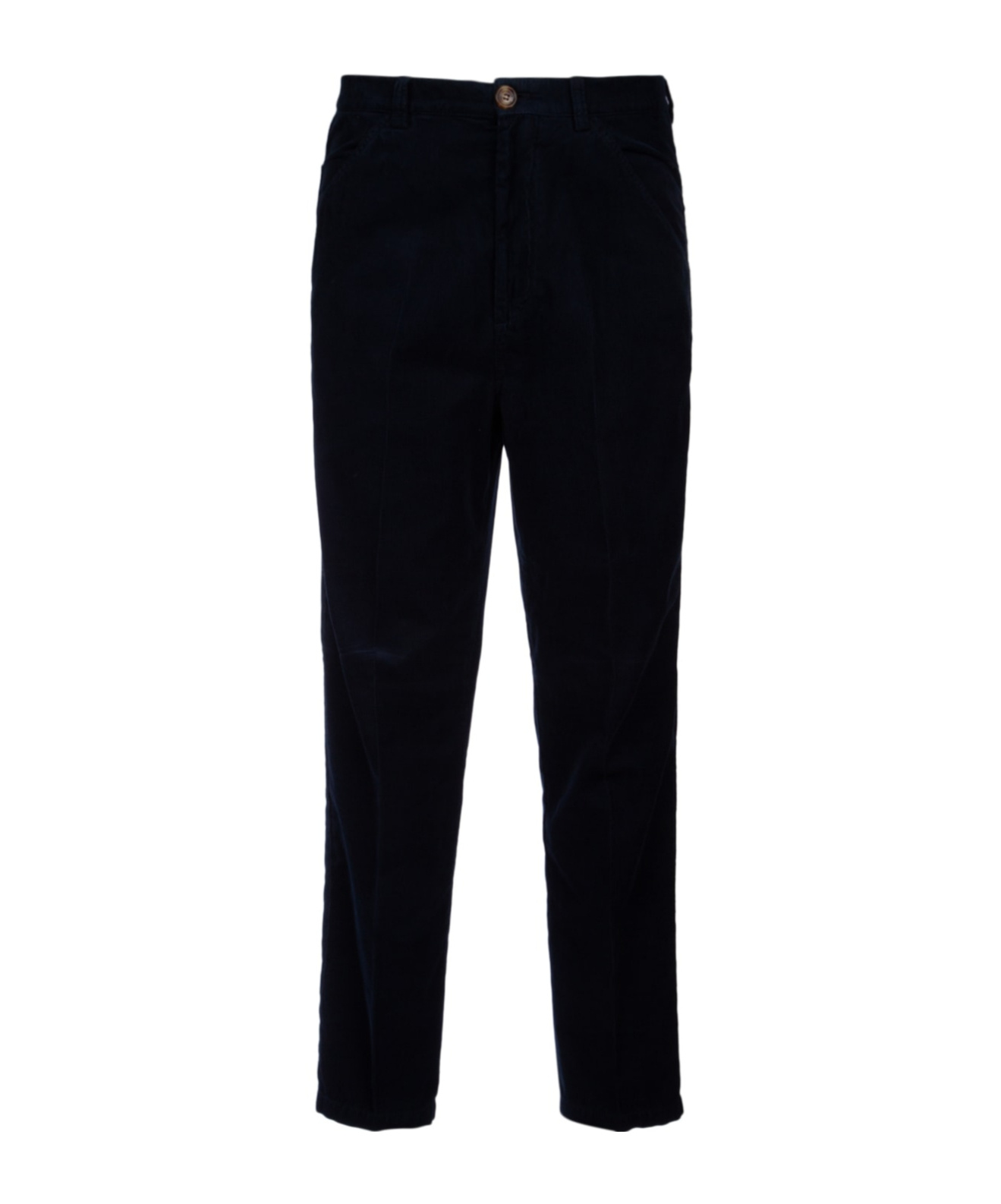 Brunello Cucinelli Belt-loop Casual Pants In Black