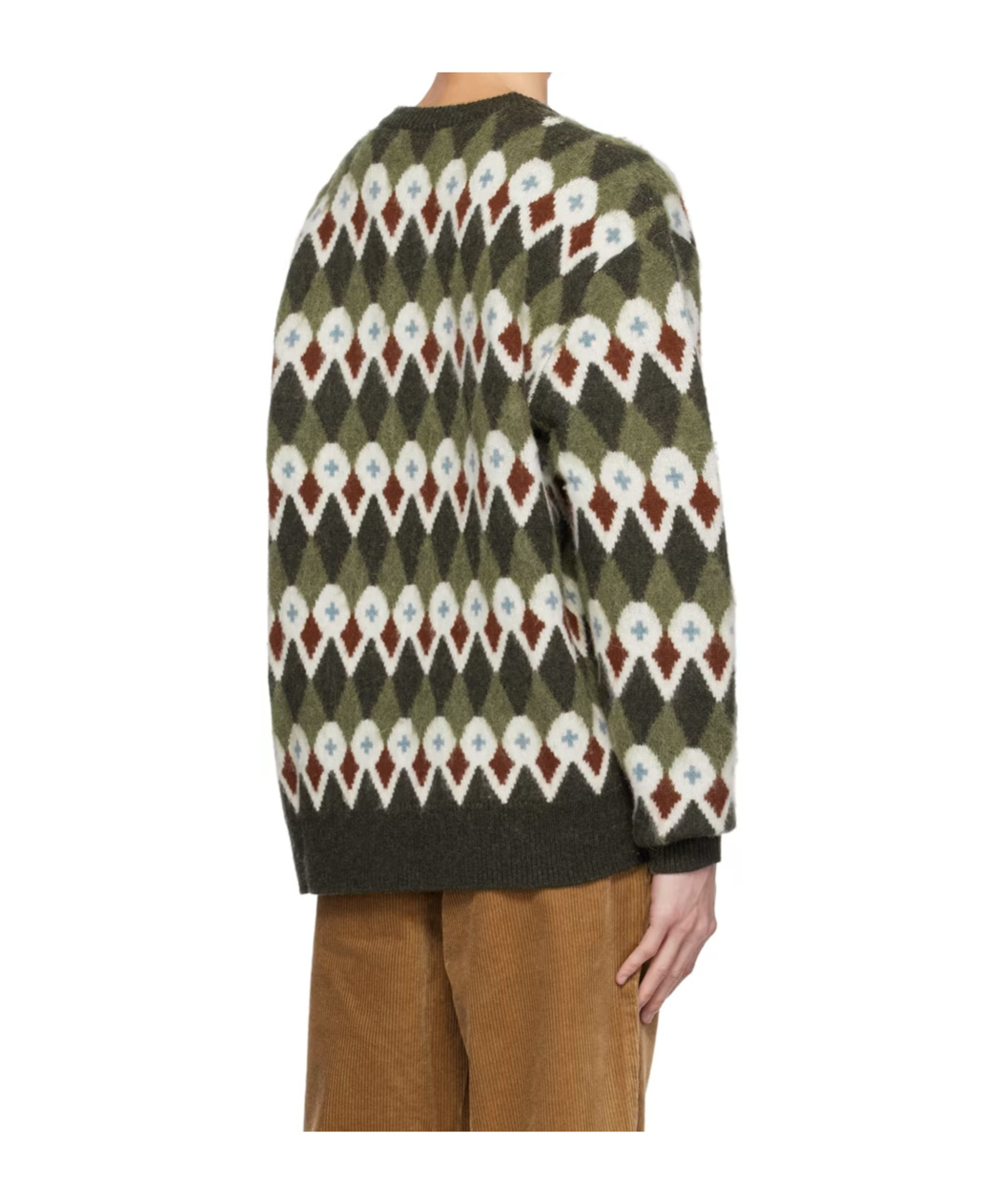 Norse Projects Rune Jacquard Pattern Sweater In Multicolor