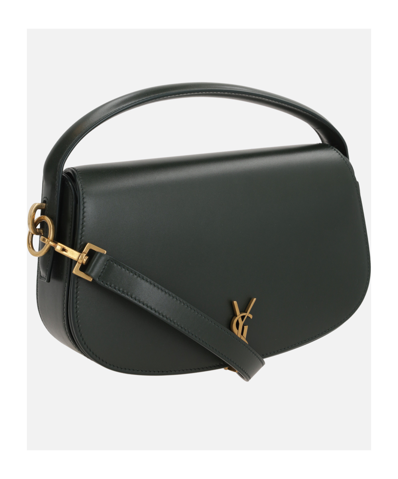 Saint Laurent Voltaire Shoulder Bag In Box Leather