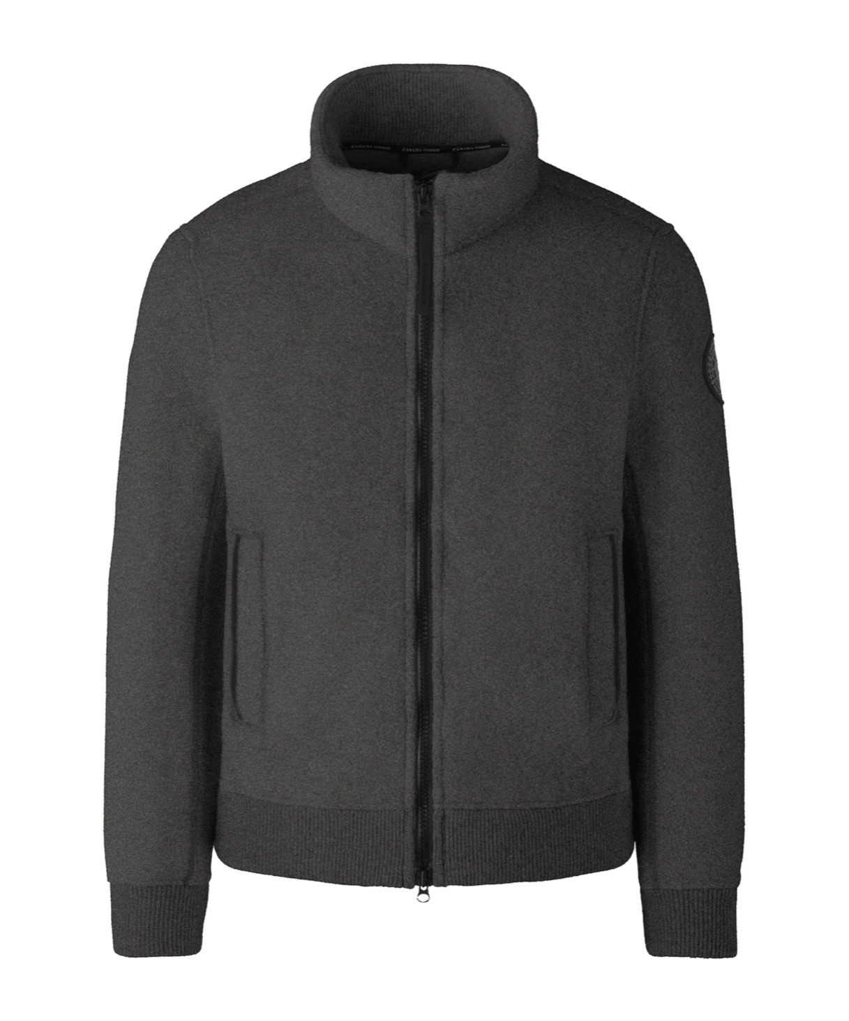 Canada Goose Long-sleeved Casual Jacket In Black