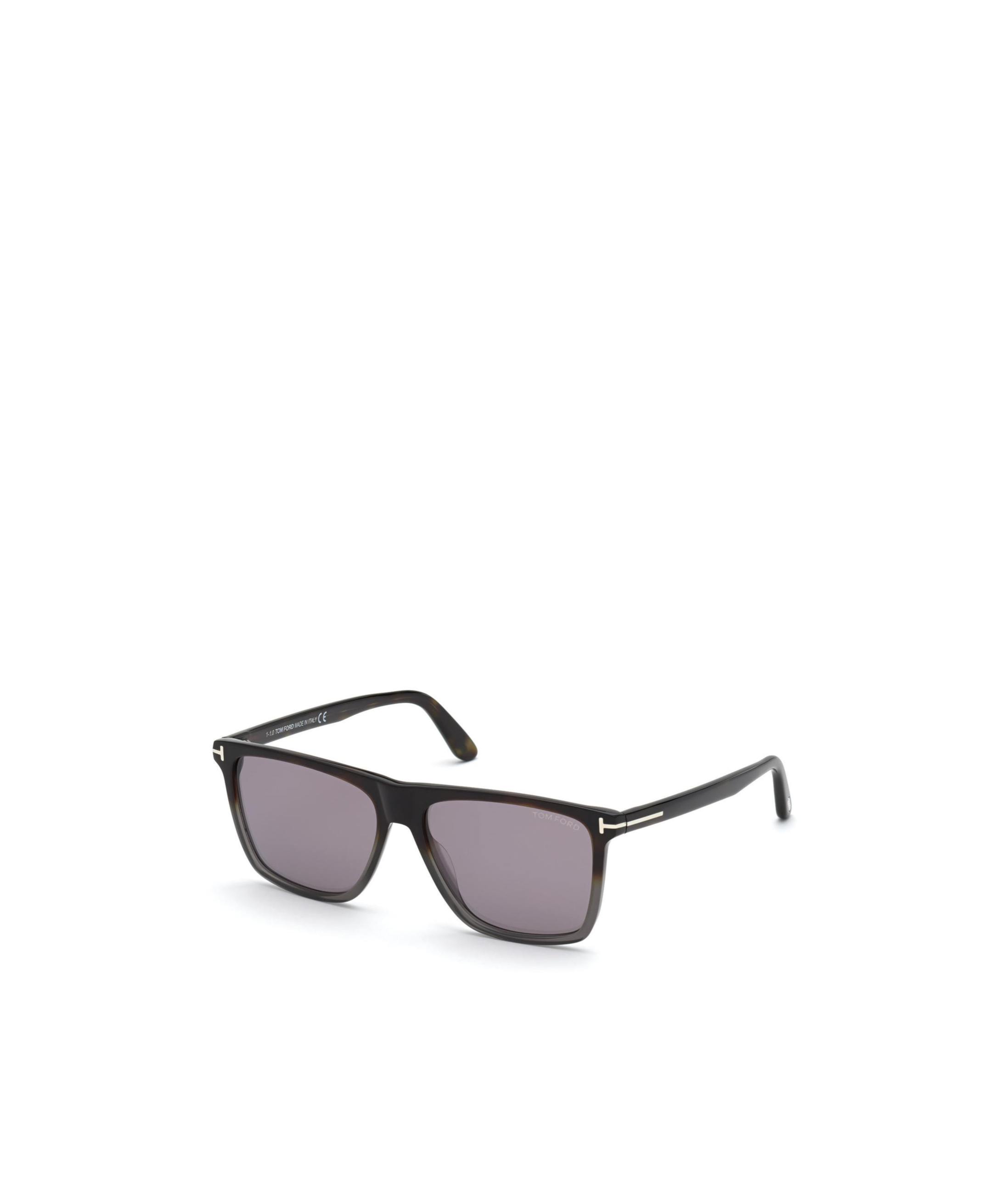 Tom Ford Eyewear Fletcher Square Frame Sunglasses In Purple