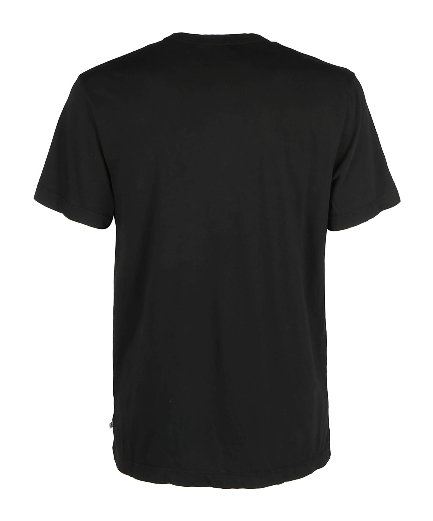 Shop James Perse Short-sleeve Cotton T-shirt In Black