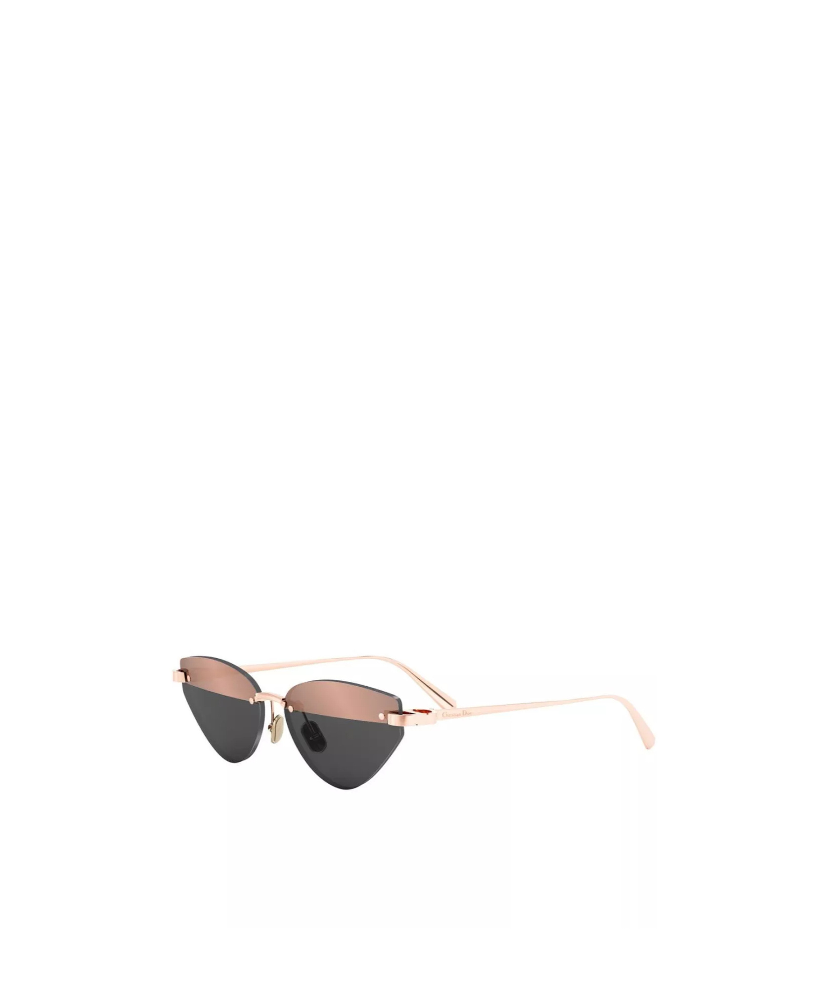 Dior C B5u E0a7 Oro Rosa Lucido Sunglasses In Black