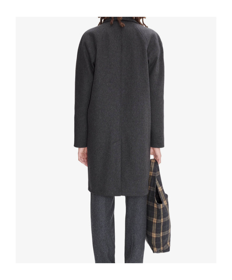 Apc Long-sleeved Coat In Black