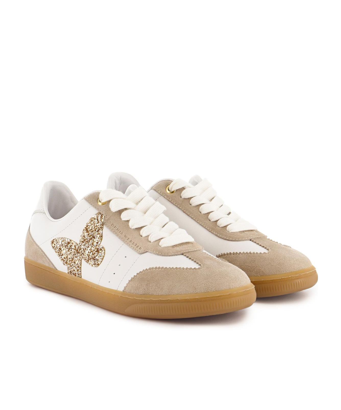 SOPHIA WEBSTER ROUND-HEAD SNEAKERS