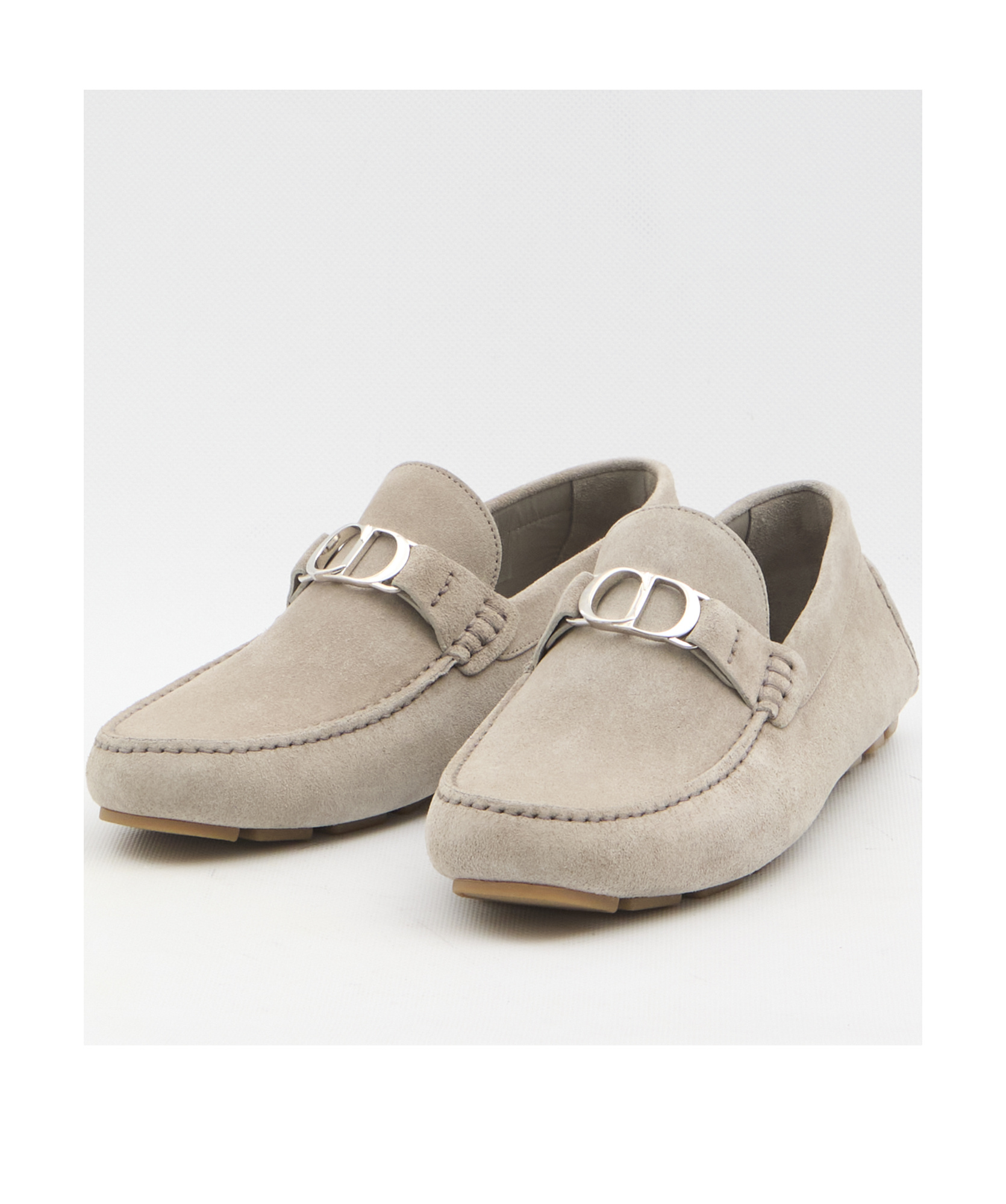 Dior Odéon Loafers In Nude