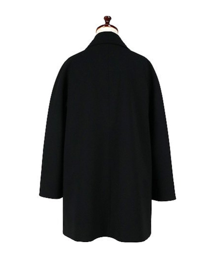 Max Mara Long-sleeved Coat In Black