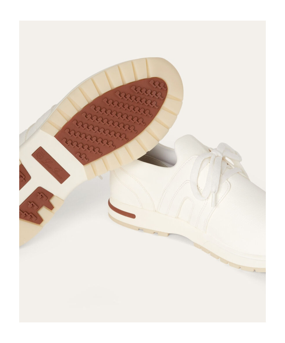 Loro Piana 360 Flexy Walk Sneakers In White