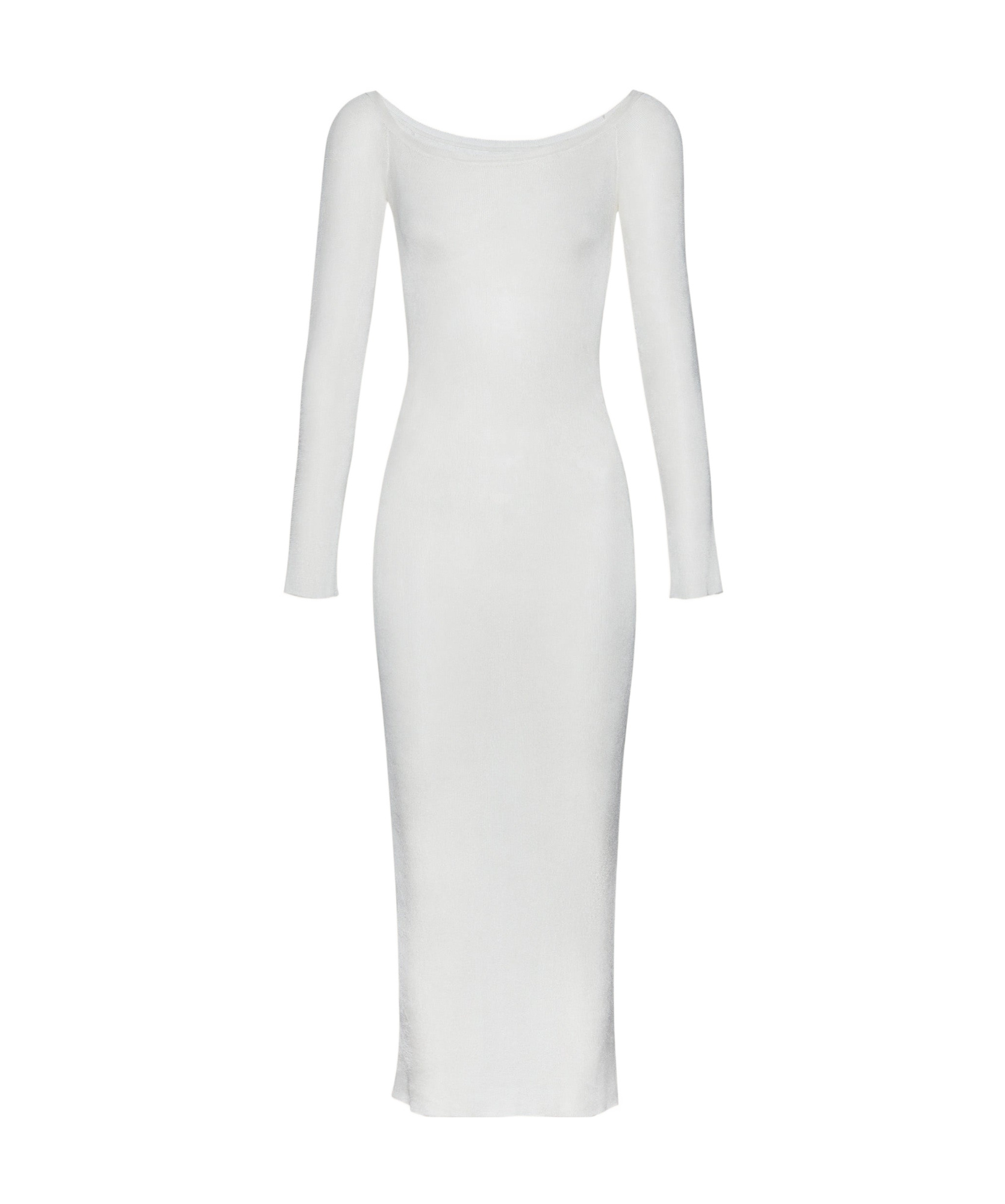 Magda Butrym Strapless Dress In White