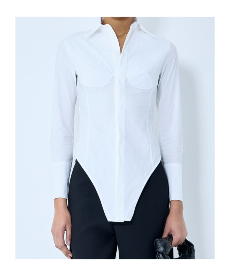 Jean Paul Gaultier Women Corset Shirt In Blue
