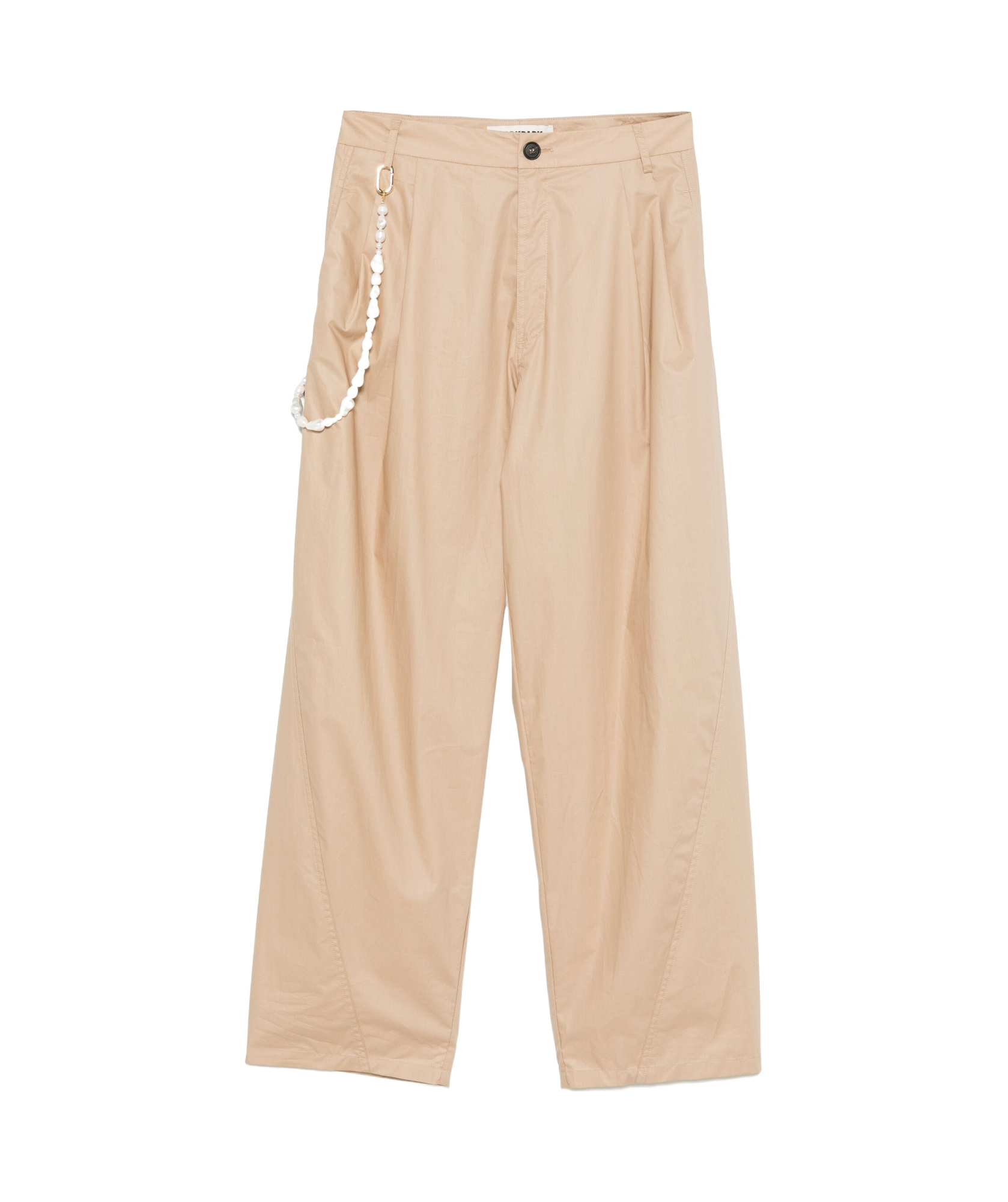 Shop Darkpark Phebe Trousers In Nude