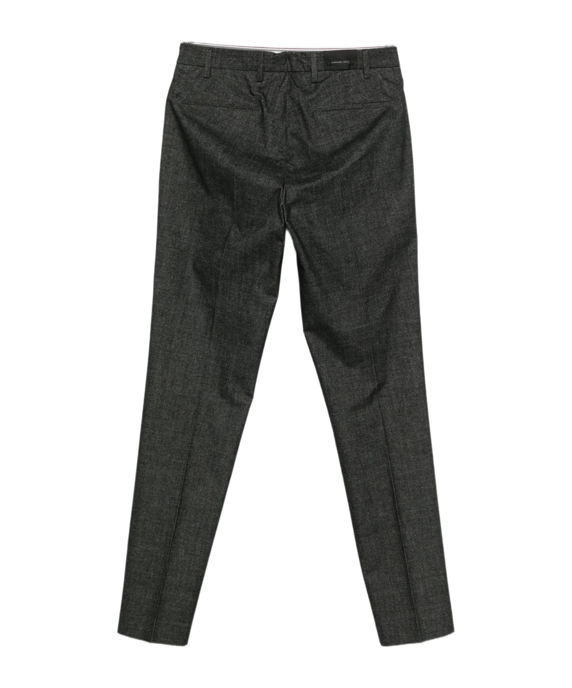 Michael Coal Belt Loop Trousers In Gray