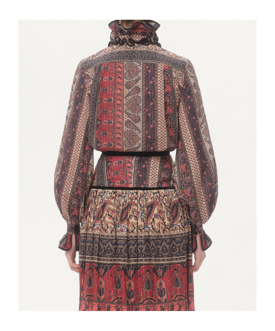 Valentino Paisley Print Shirt In Multicolor
