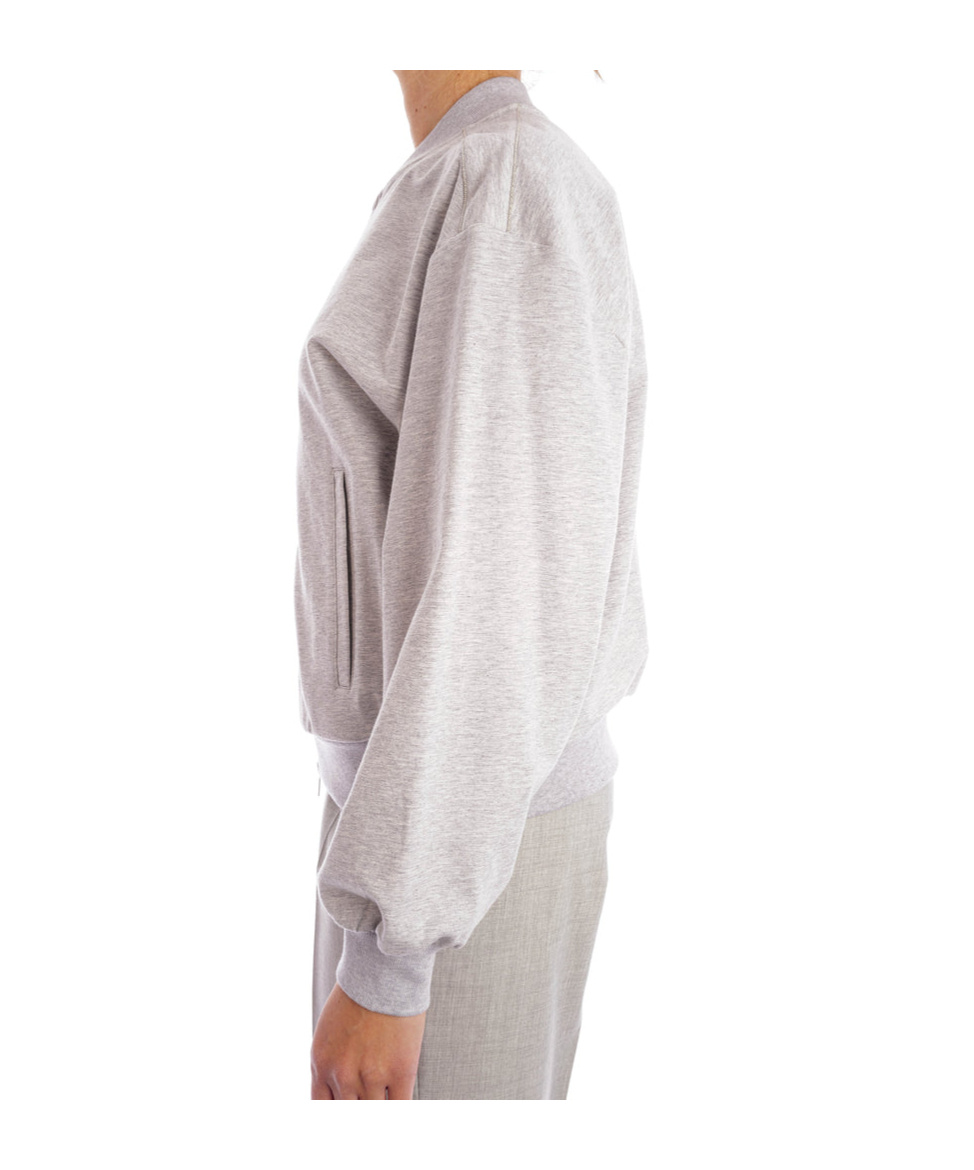 Shop Peserico Long-sleeved Sweater In White