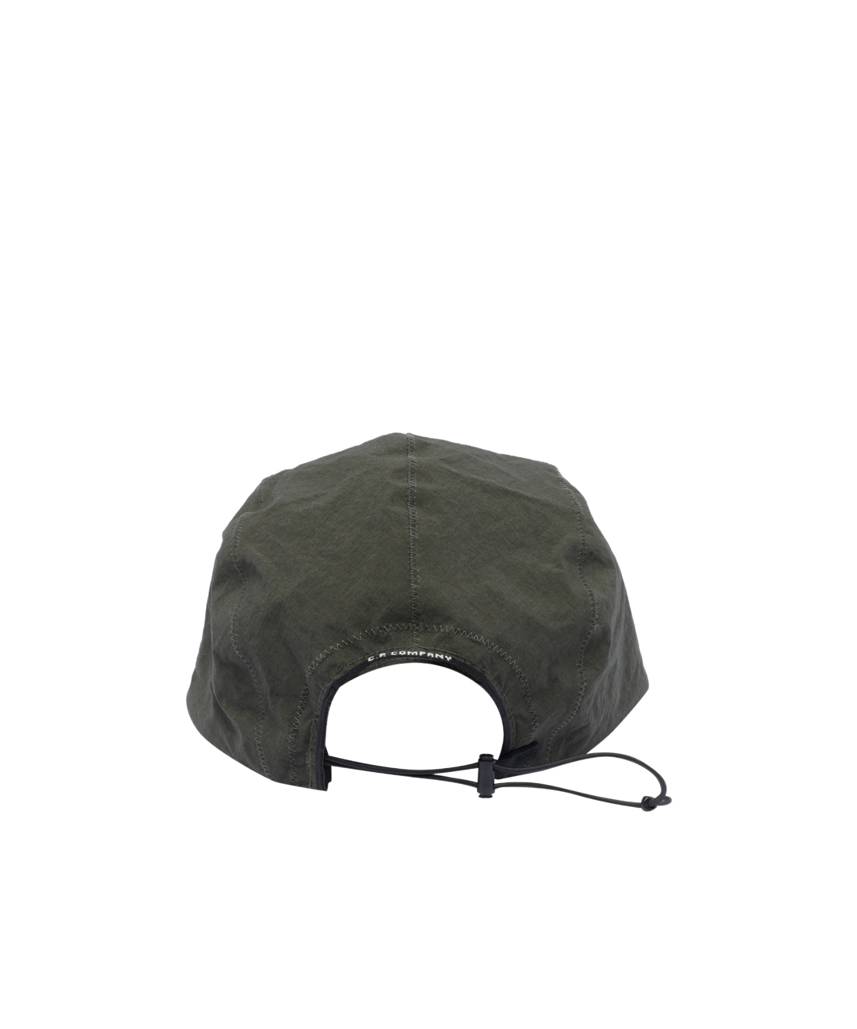 Shop C.p. Company Logo-tag Cap In Black