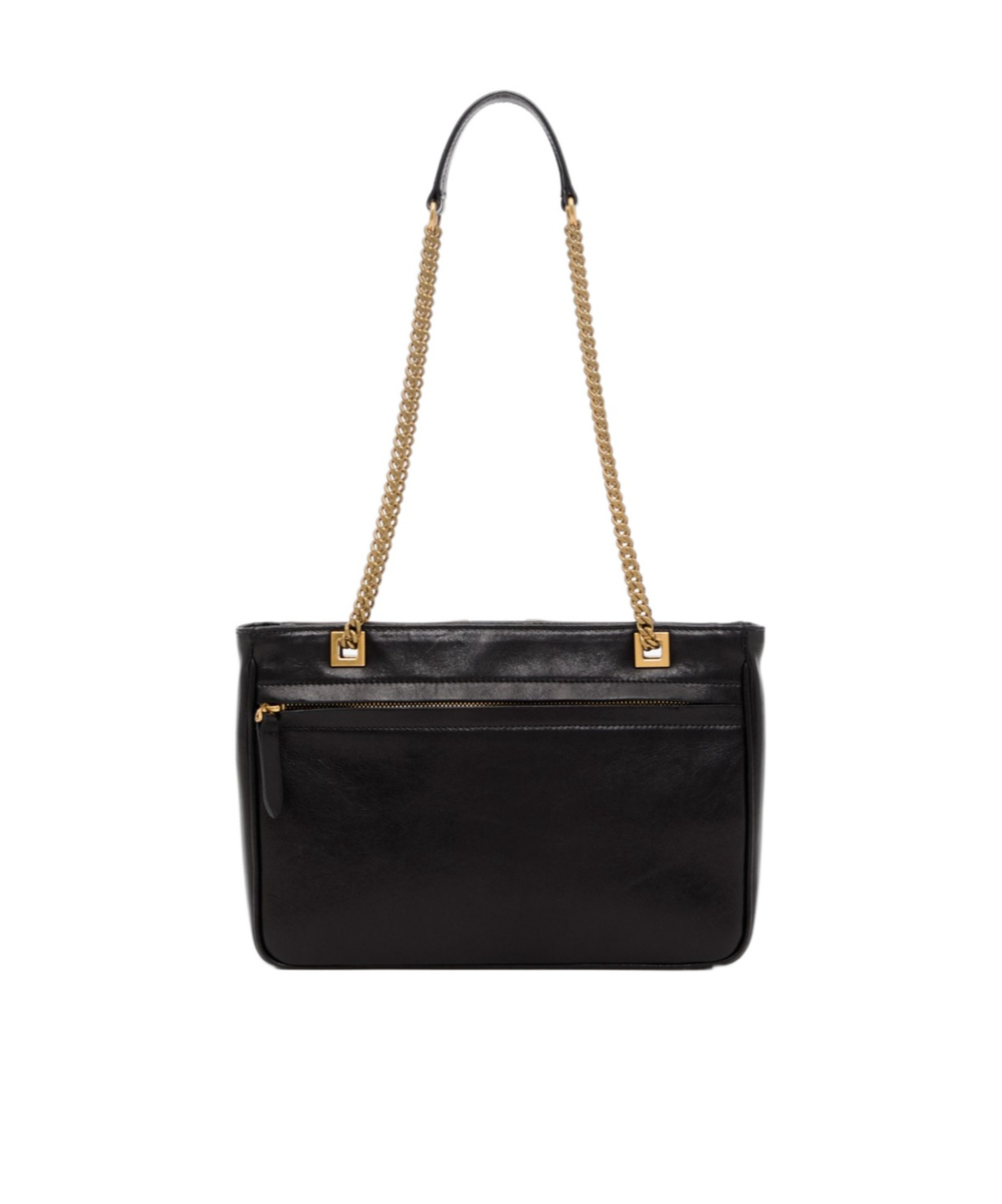 Valentino Chain Strap Two-tone Shoulder Bag Collection In Black