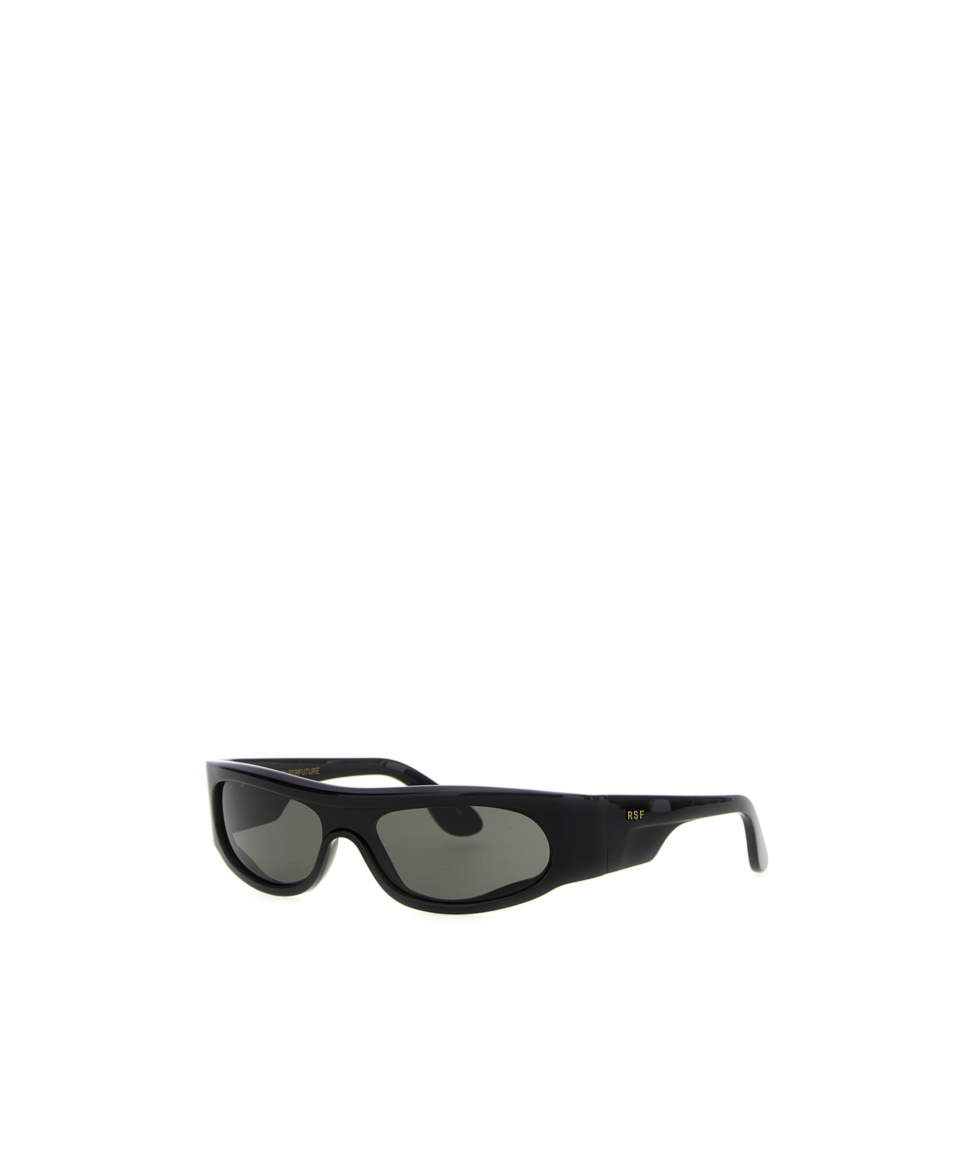 Retrosuperfuture Pharoah Irregular Frame Sunglasses In Black