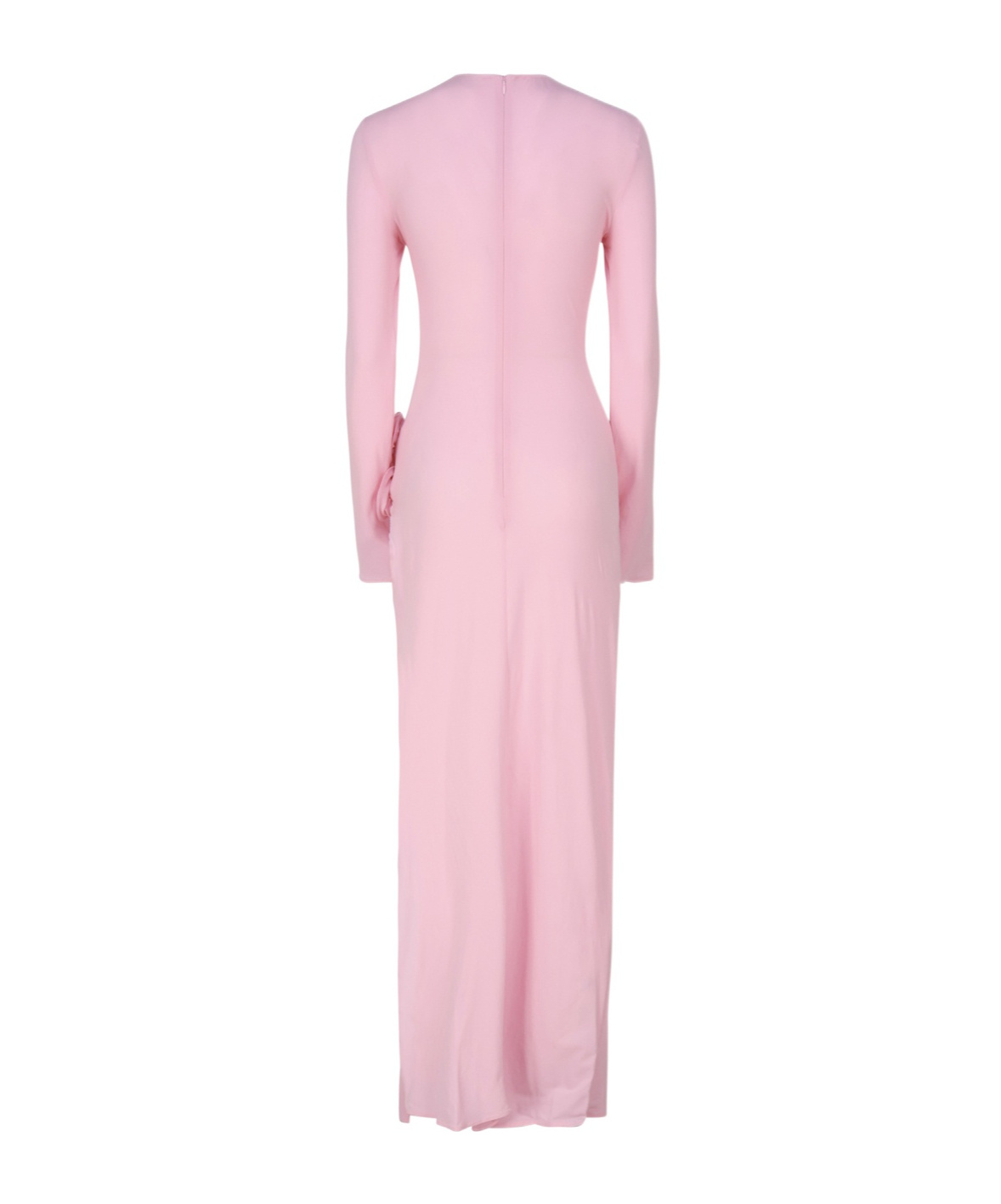 Magda Butrym Draped Midi Dress In Pink