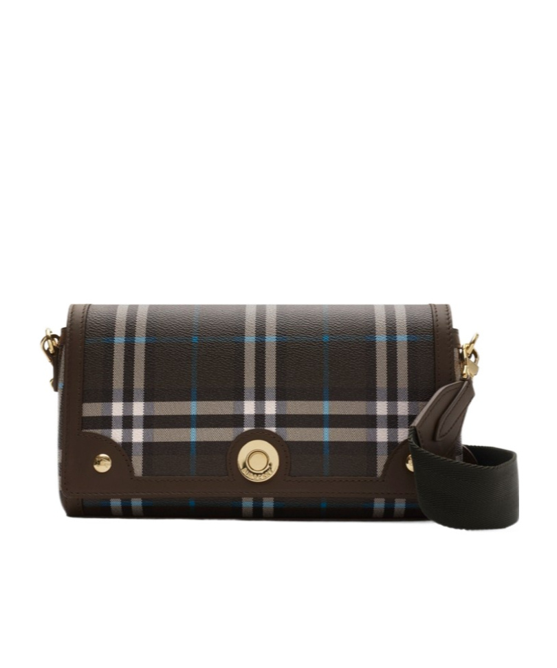 Burberry Small Note Shoulder Bag In Black