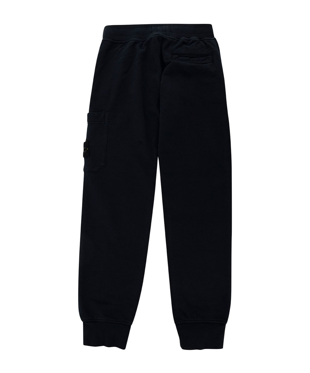 Stone Island Compass-badge Track Pants In Blue