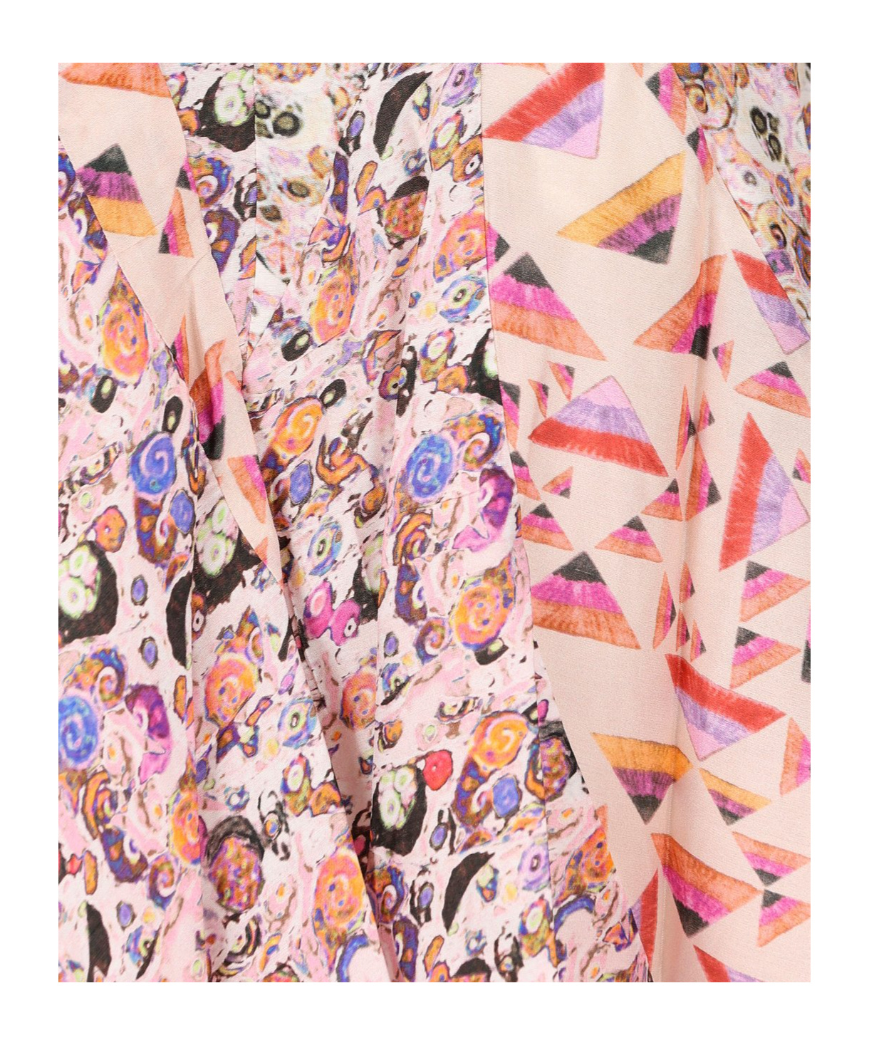 Isabel Marant All-over Printed Shirt In Pink
