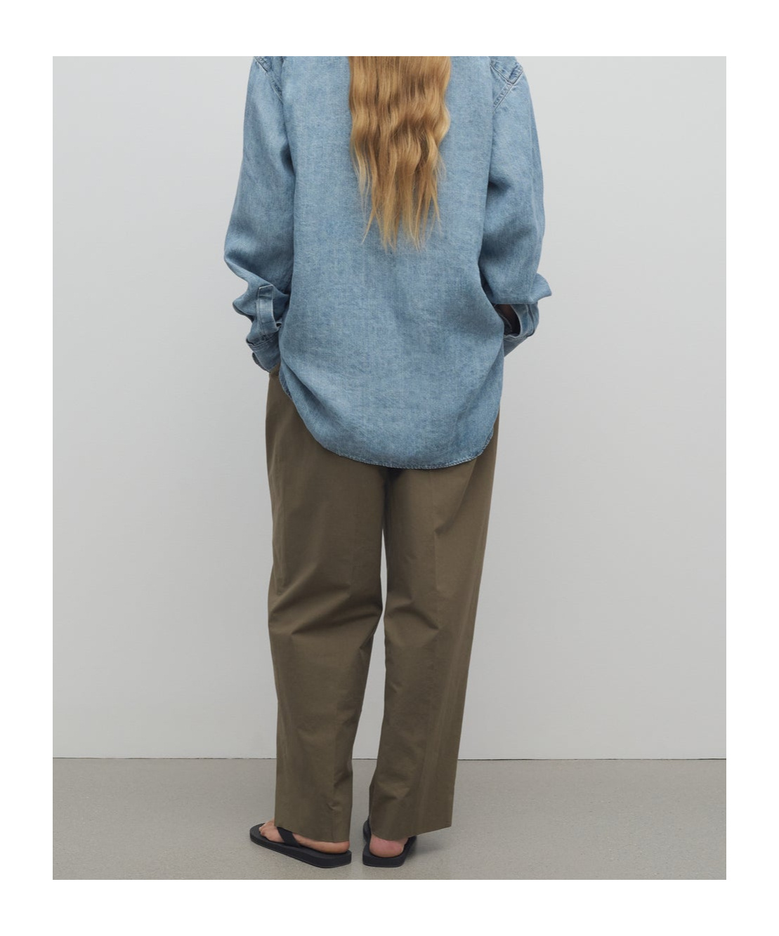 The Row Belt Loop Track Pants In Green