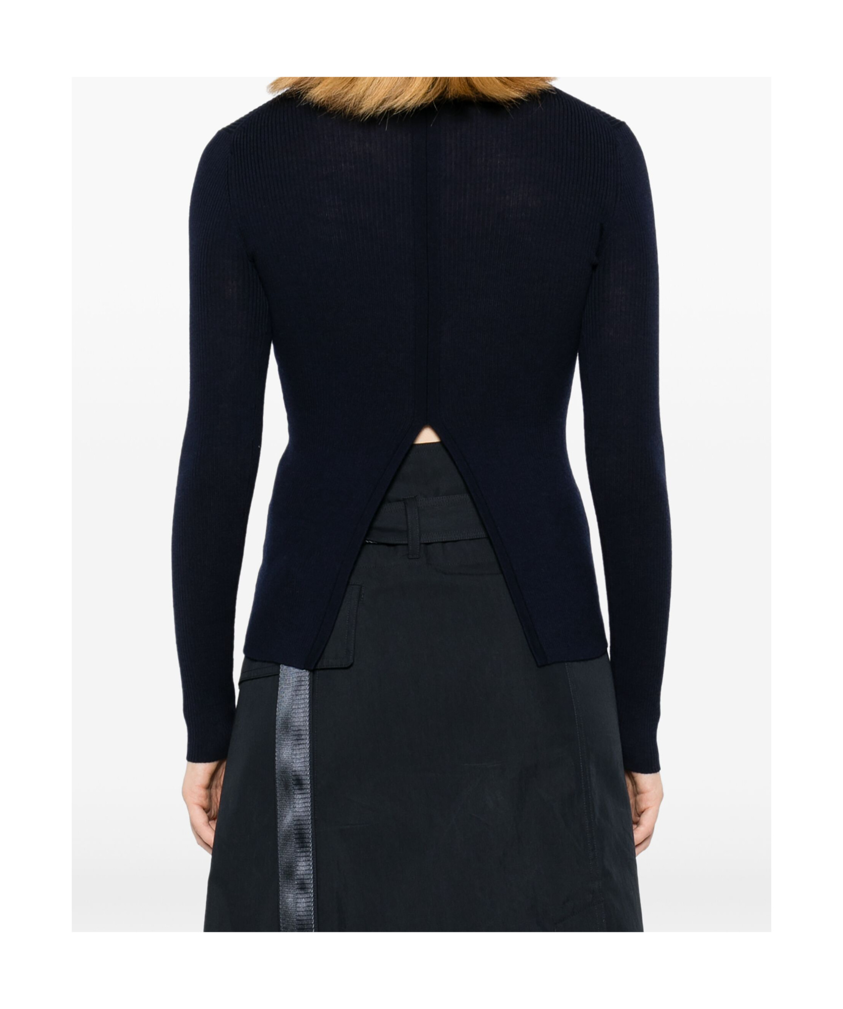 Shop P.a.r.o.s.h Turtleneck Sweater In Black
