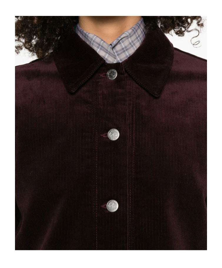 Apc Long Sleeve Casual Jacket In Brown