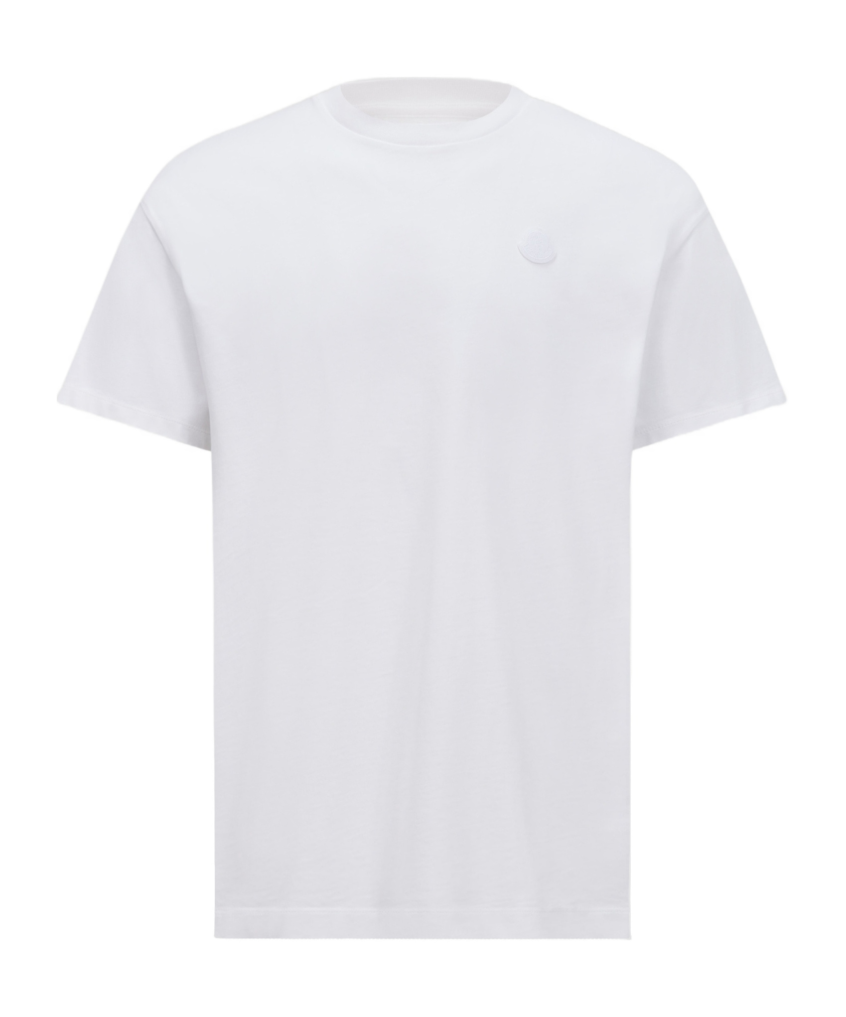Moncler Item O-neck Short-sleeved T-shirt In White