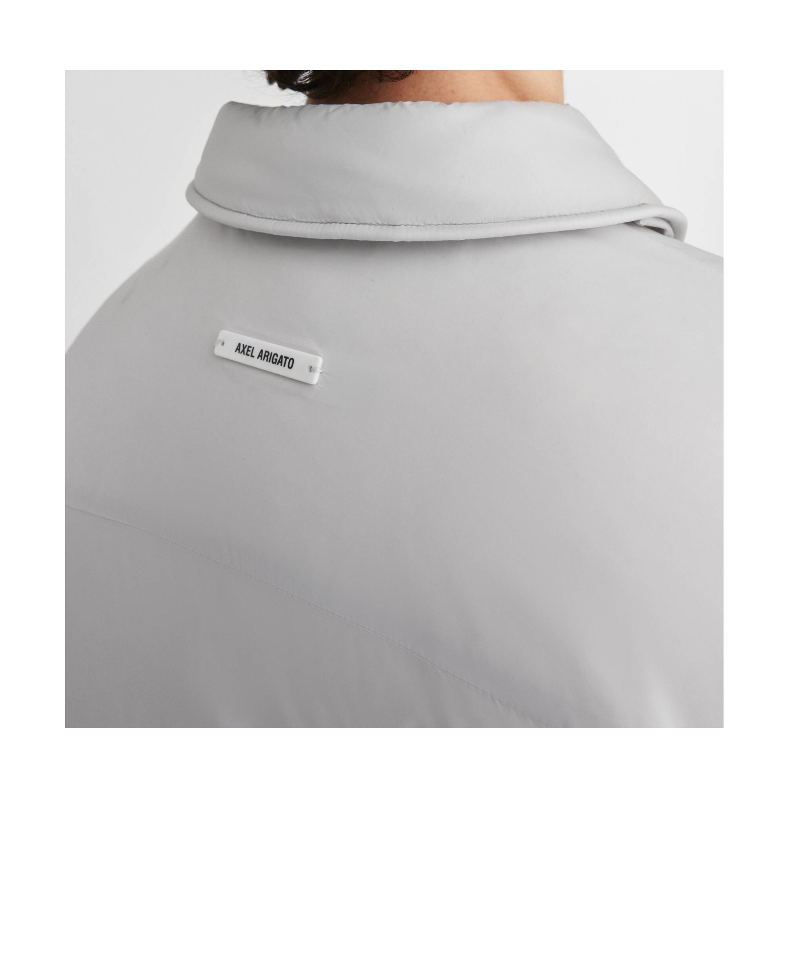 Axel Arigato Long-sleeved Down Jacket In White