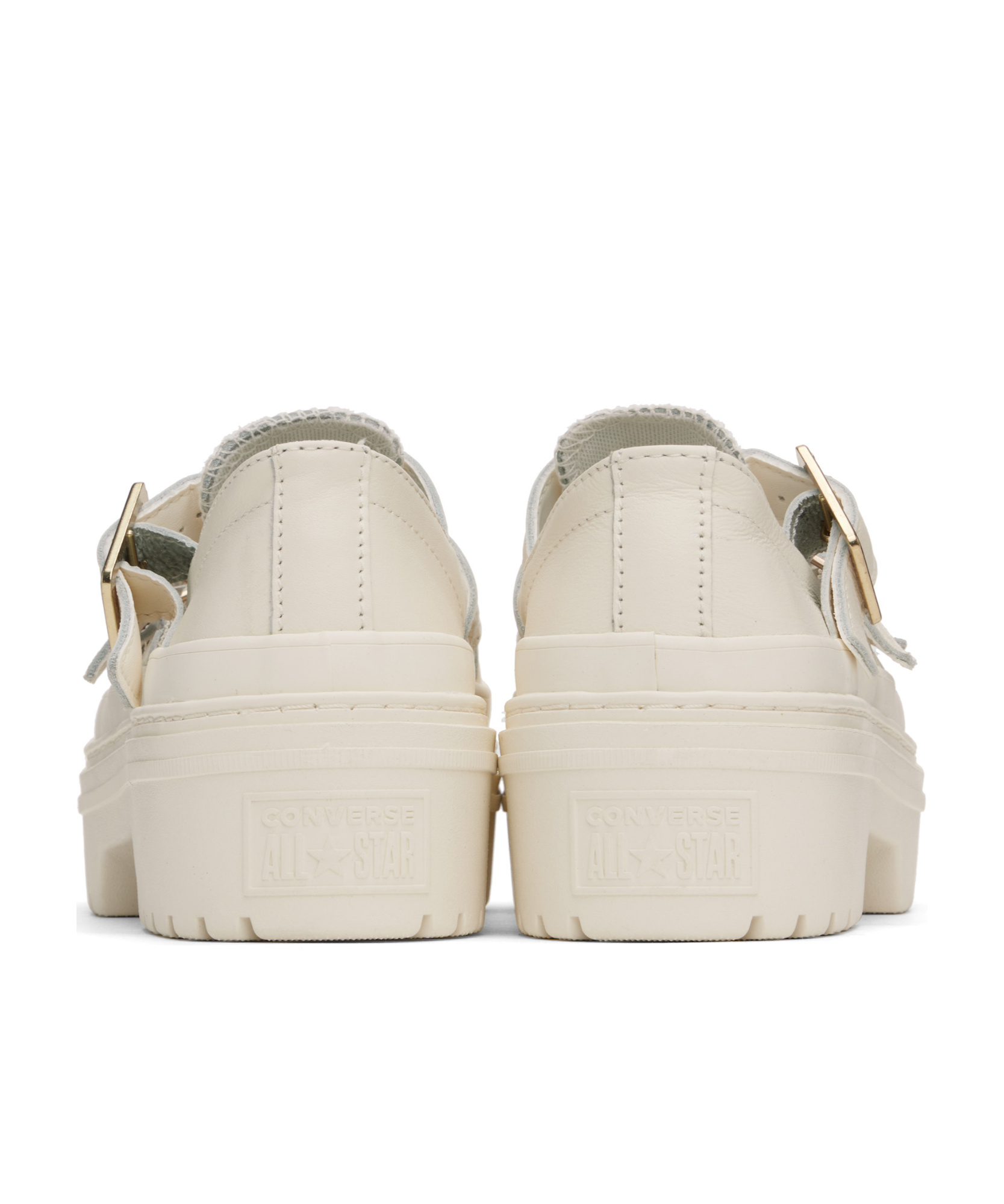 Shop Converse Chuck Taylor All Star Lugged Heel Mary Jane Platform In White