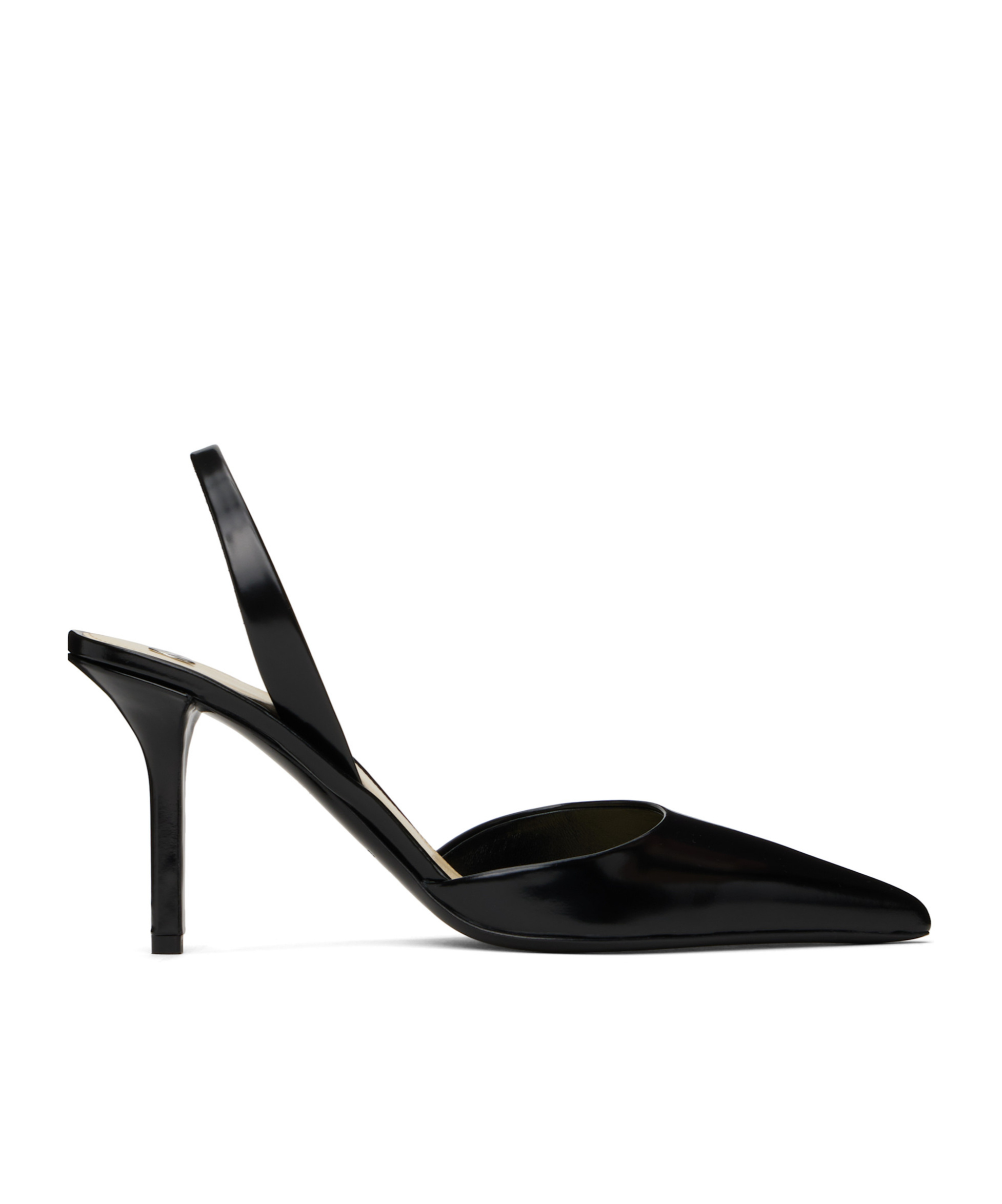 Proenza Schouler Slash Slingback Pumps In Black
