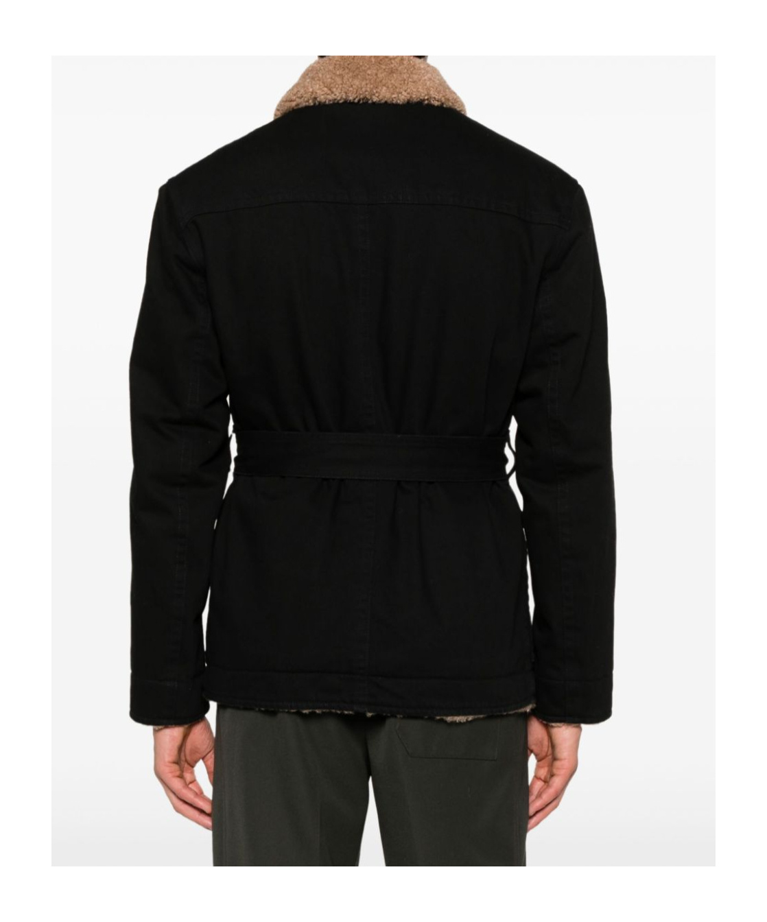 Dries Van Noten Long-sleeved Casual Jacket In Black