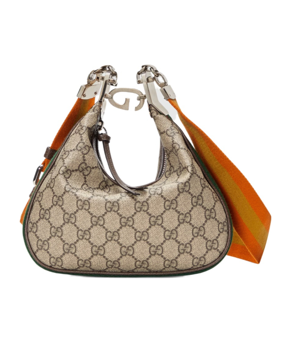 Gucci Gg Supreme Interchangeable-strap Shoulder Bag In Multicolor