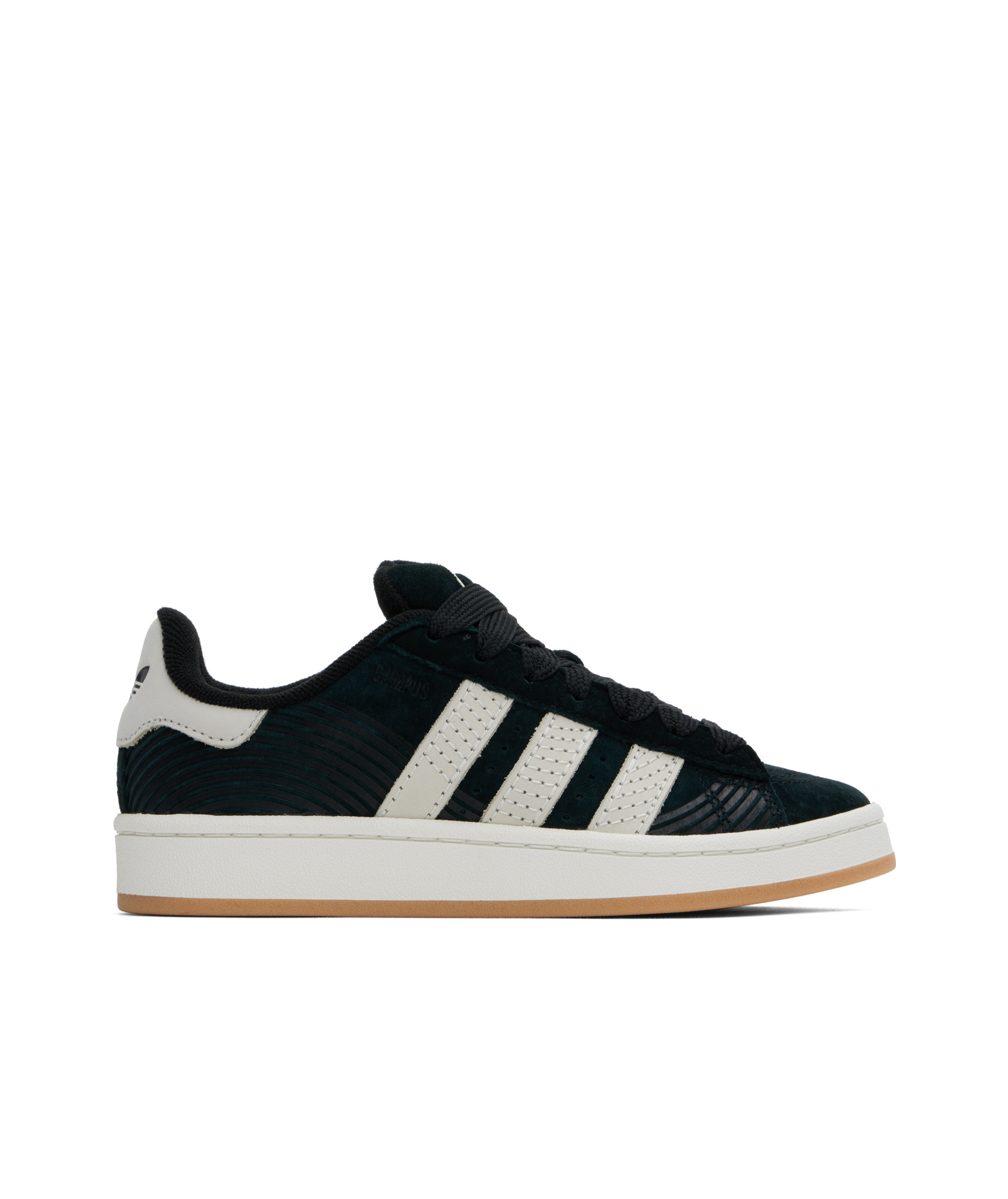 Adidas Originals Black & Off-white Campus 00s Sneakers In Black  Off-white