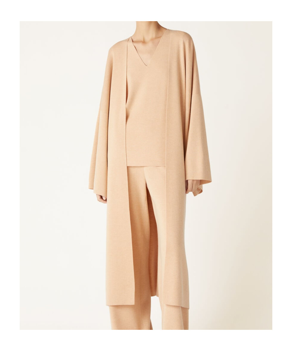 Loro Piana Cocooning Sweater In Papaya Color