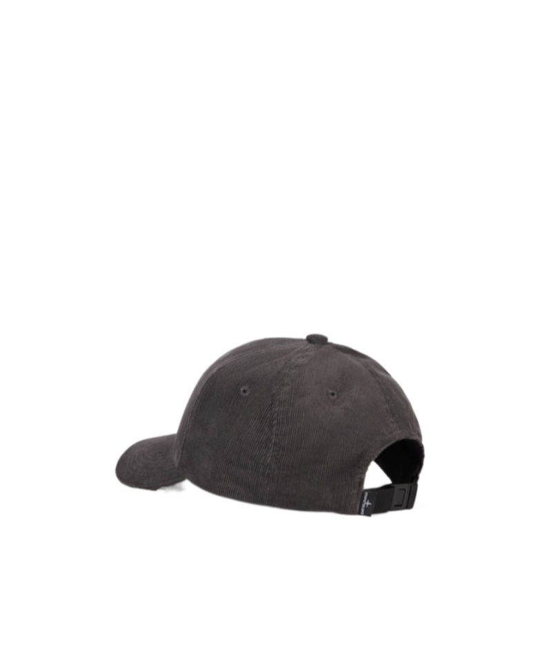 STONE ISLAND COTTON MICRO-CORDUROY BASEBALL CAP