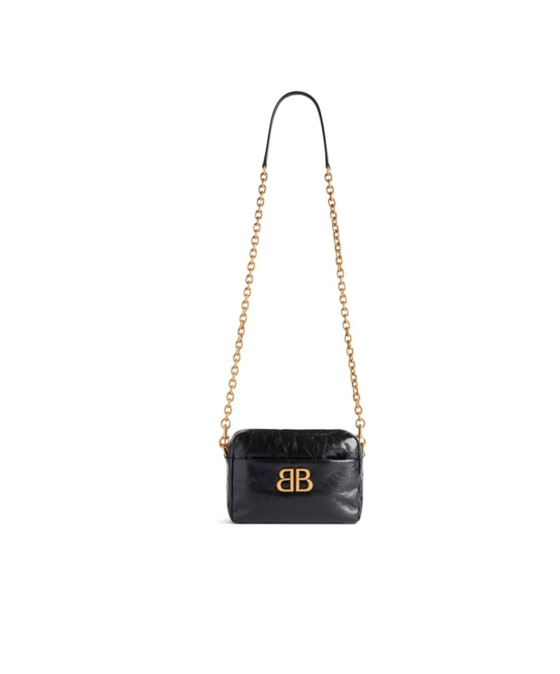 Balenciaga Monaco Camera Bag In Black