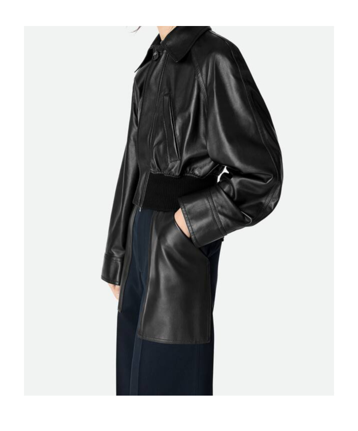 Bottega Veneta Blouson Aus Leichtem Leder