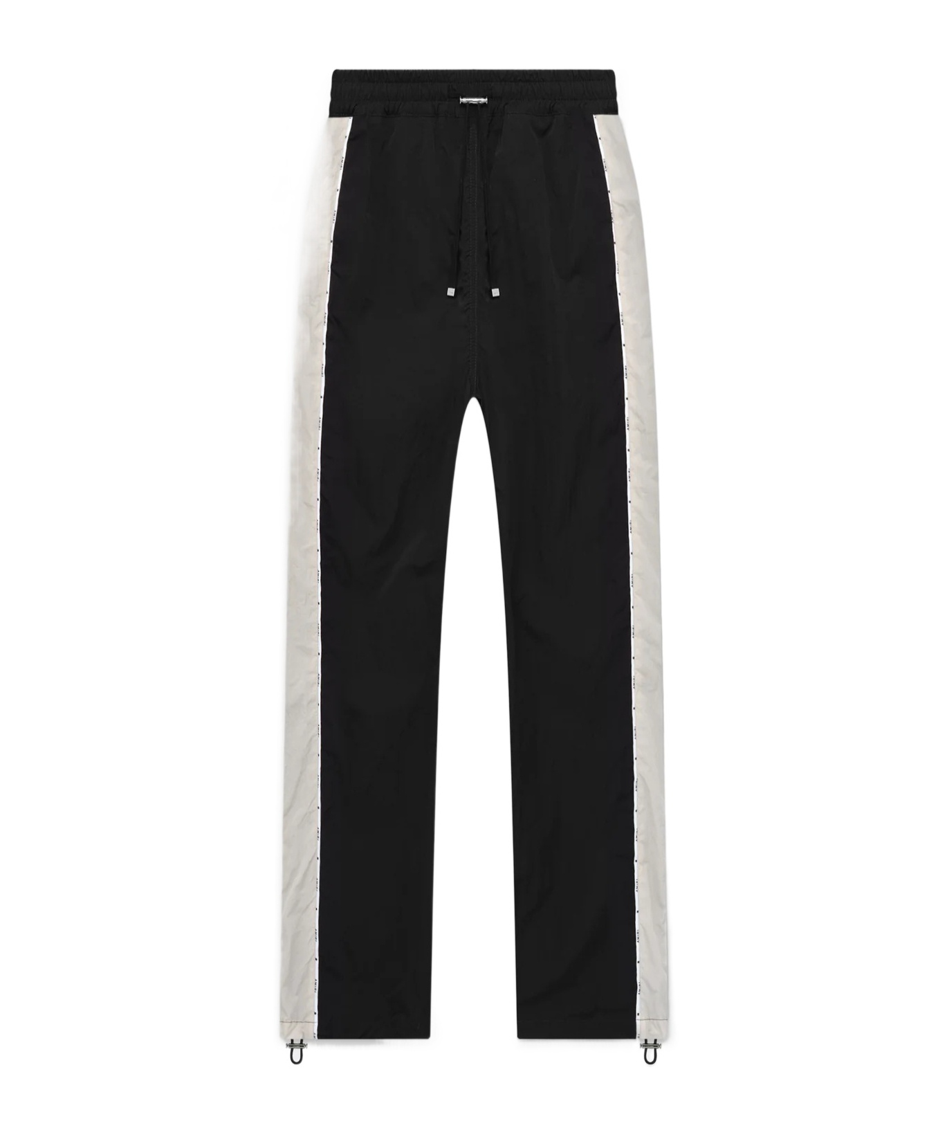 Amiri Raglan Ma Logo Sweatpants In Black