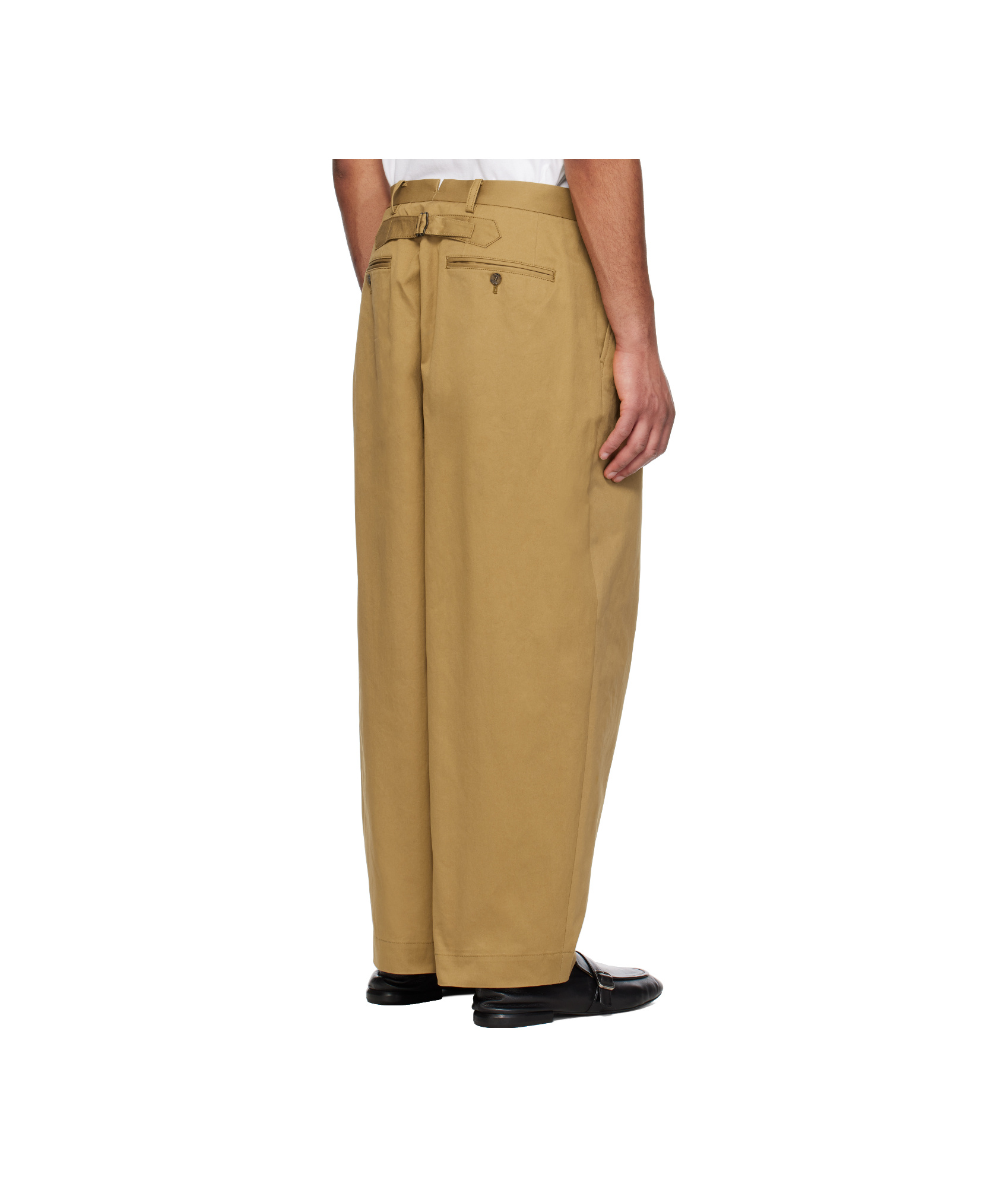 COMME DES GARÇONS BELT LOOPS SLACKS
