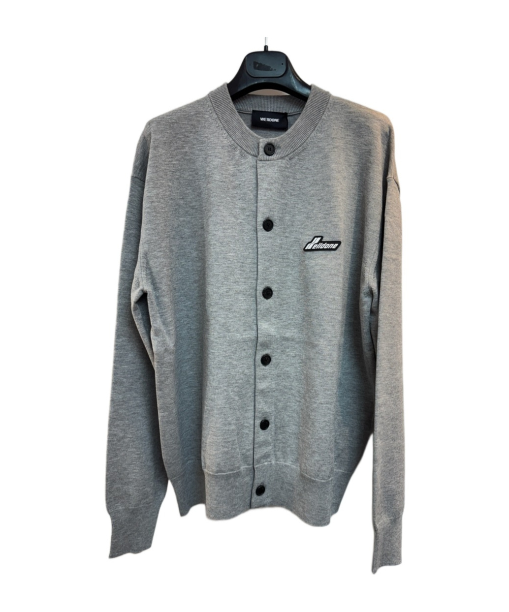 We11 Done Long Sleeve Knit Cardigan In Multi