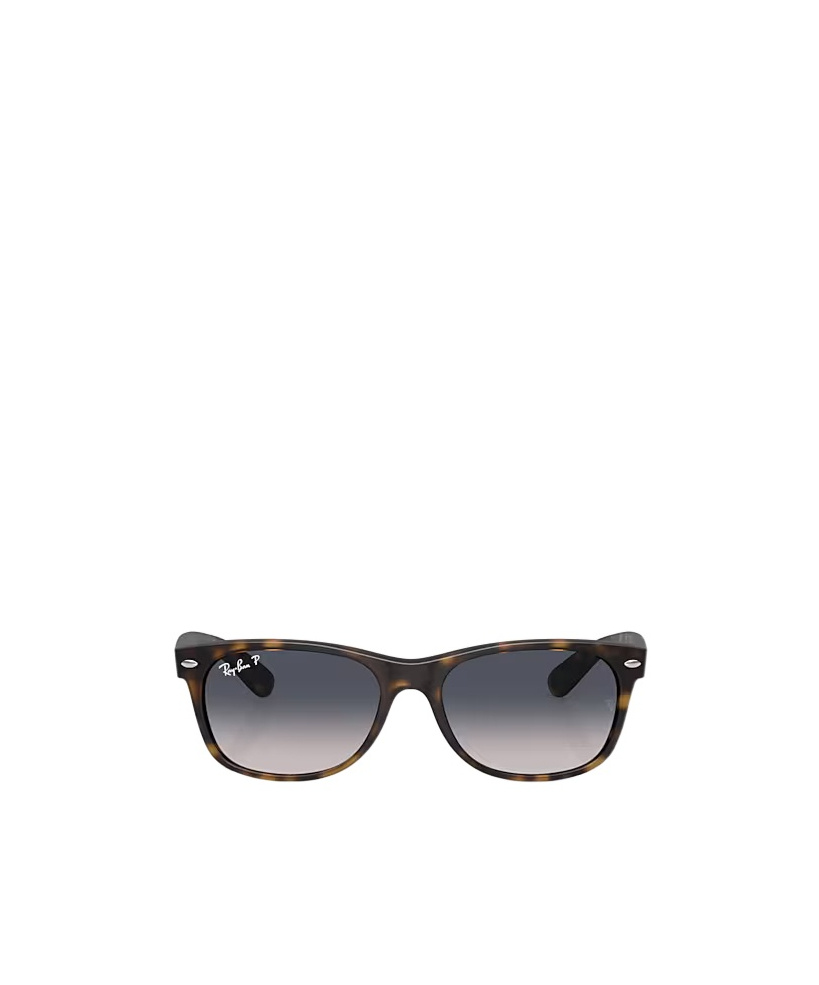 Ray Ban 55mm Gradient Polarized Square Sunglasses In Brown