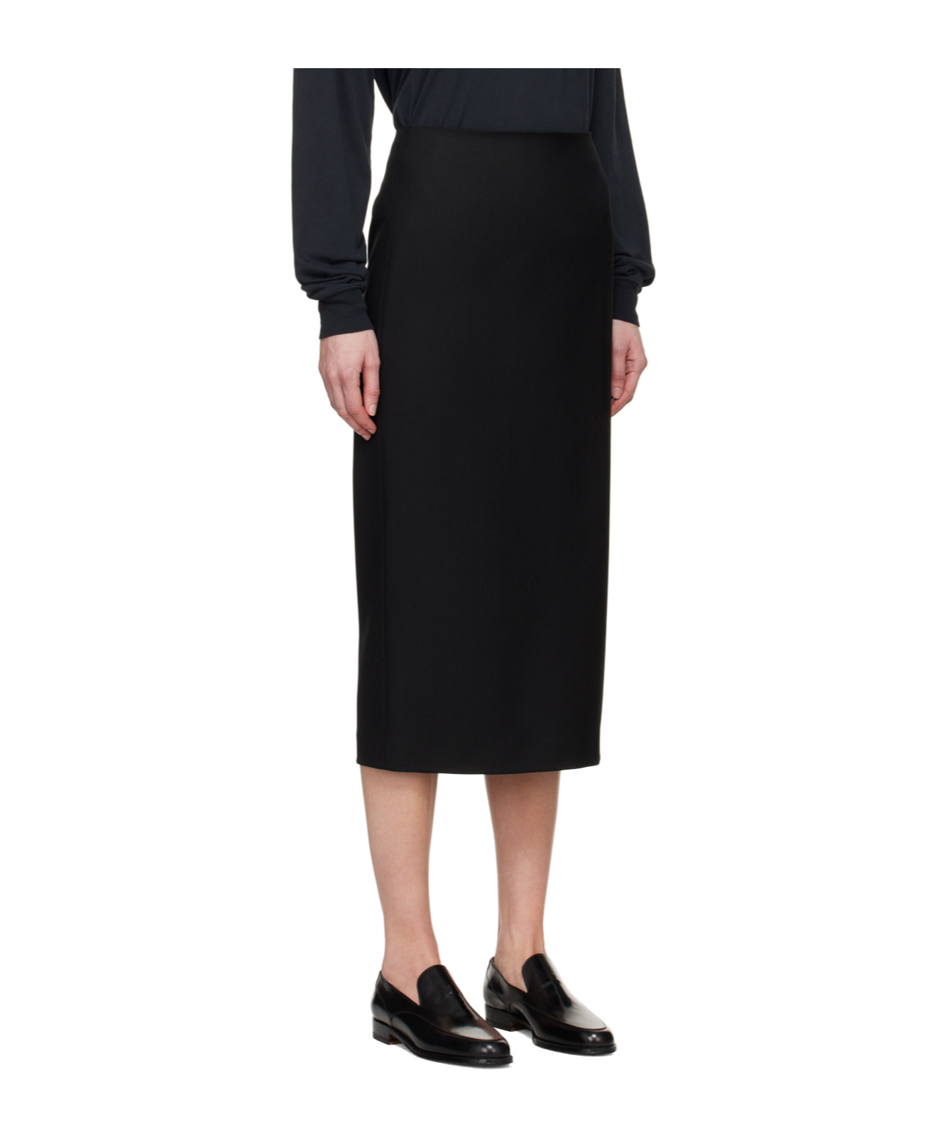 Shop The Row Bartellette Skirt In Black