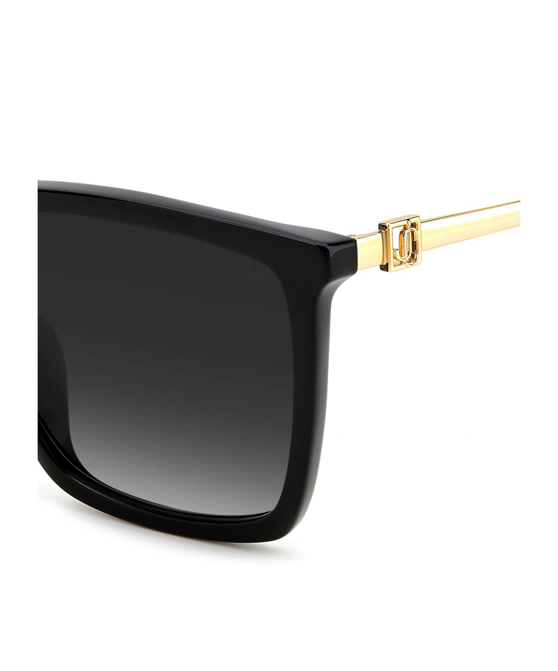 Jimmy Choo Eyewear Rectangular Frame Sunglasses In Black