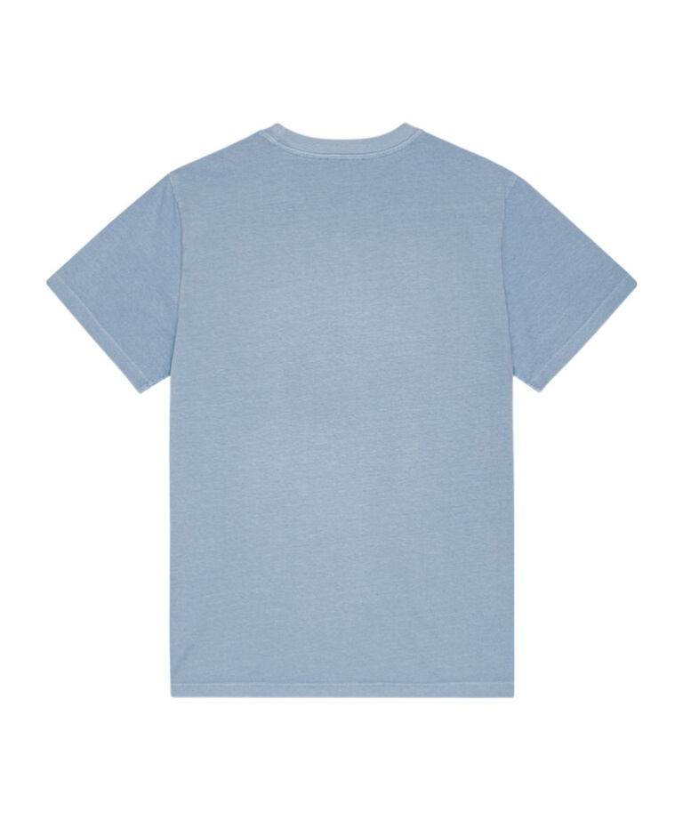 Ganni Future Basic Jersey Bunny Relaxed T-shirt Soft Chambray In Blue